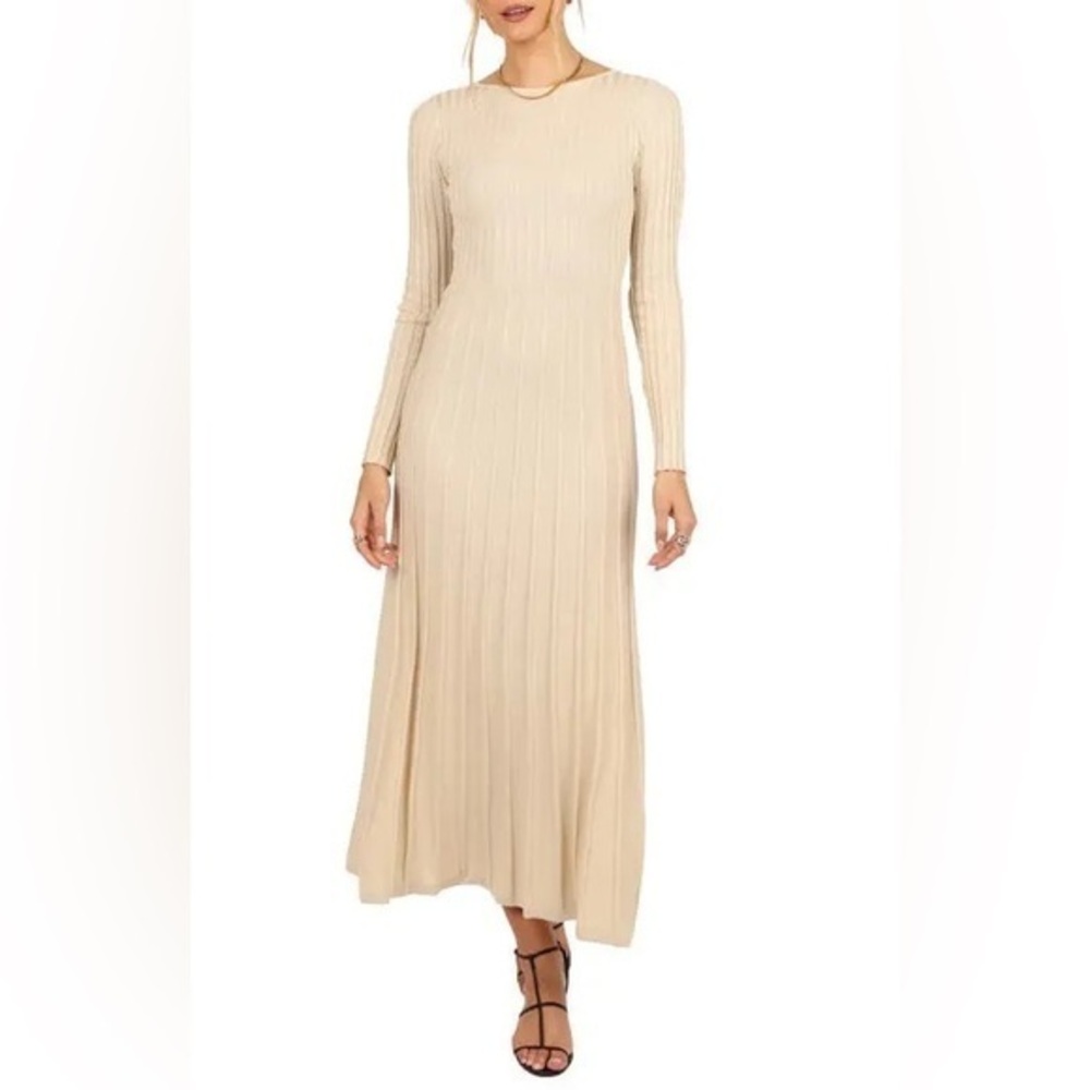 Petal & Pup Cream Dress Size Small